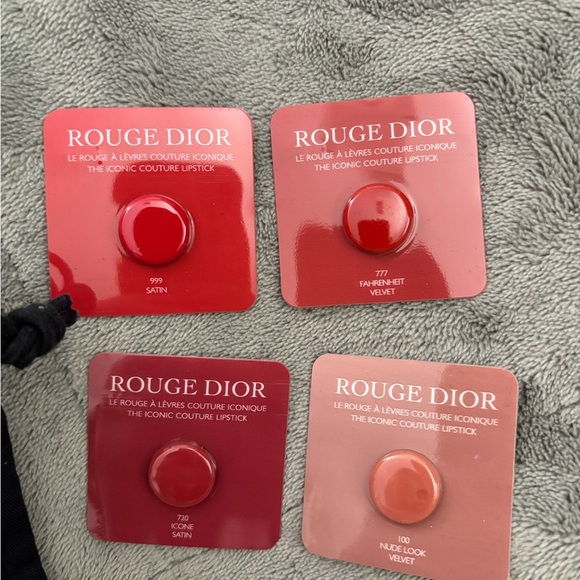 Dior Rouge Lipstick Set - Red and Pink Shades - Picture 2 of 4